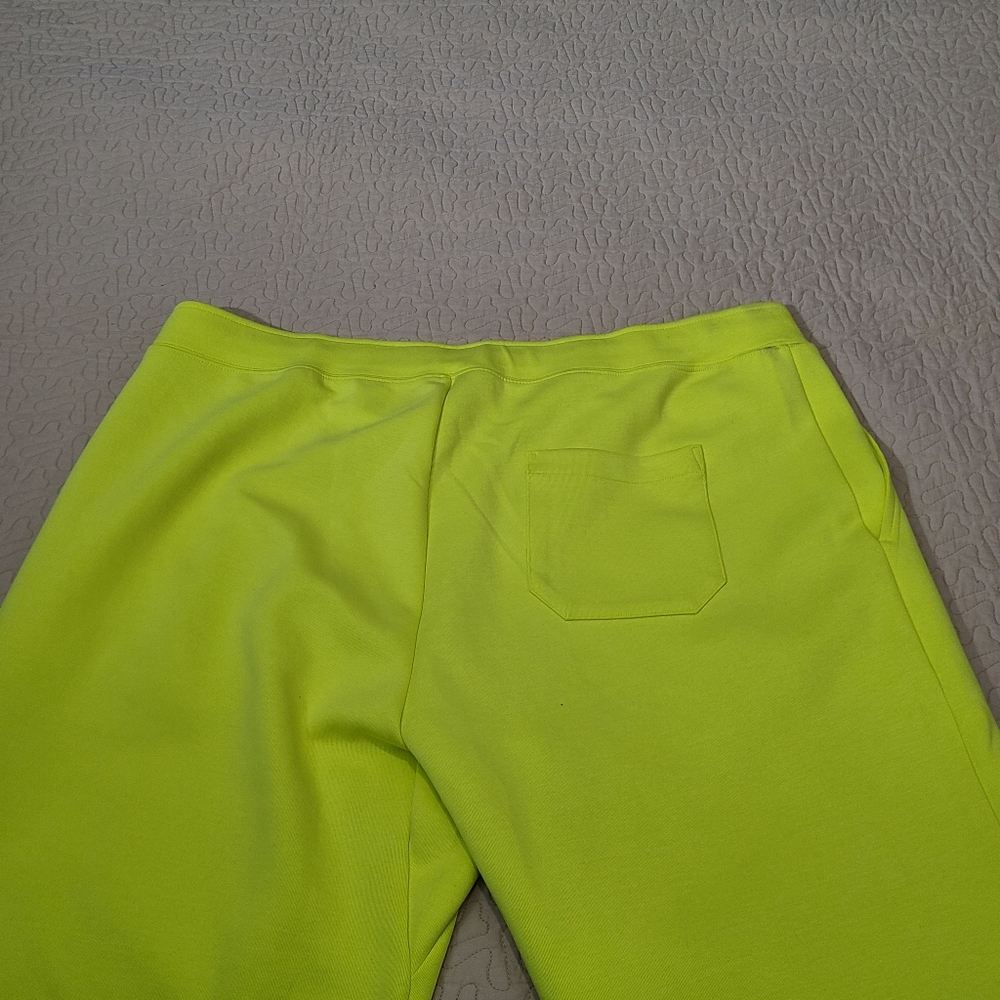 Ralph Lauren Polo Neon embroidered logo double knit jogger sweatpants size 2XLT - Picture 8 of 11
